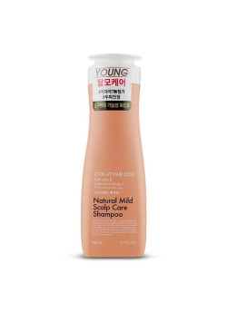 DAENG GI MEO RI LOOK AT HAIR LOSS Natural Mild Scalp Care Shampoo, 500ml- Шампунь проти випадіння для чутливої шкіри голови 500 мл
