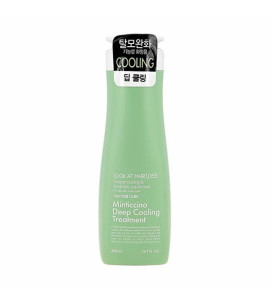 DAENG GI MEO RI LOOK AT HAIR LOSS Minticcino Deep Cooling Treatment, 500ml- Кондиціонер від випадіння волосся освіжаючий проти лупи 500 мл