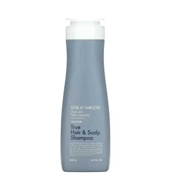 DAENG GI MEO RI LOOK AT HAIR LOSS TRUE HAIR&SCALP Shampoo, 500ml- Шампунь проти випадіння для жирної шкіри голови 500 мл