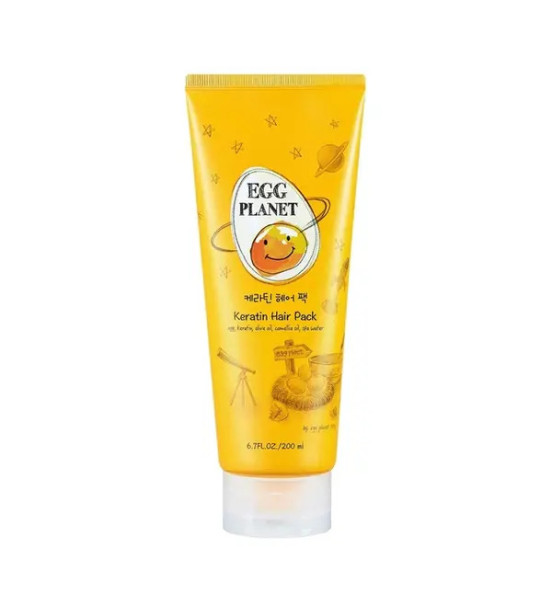 DAENG GI MEO RI Egg Planet Keratin Hair Pack, 200ml- Маска з кератином для пошкодженого волосся 200мл 
