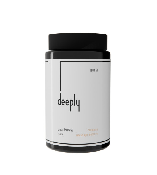  Deeply gloss finishing mask- Глянцева маска для волосся 1000 мл