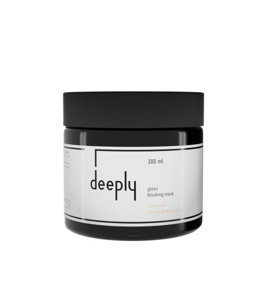  Deeply gloss finishing mask- Глянцева маска для волосся 300 мл