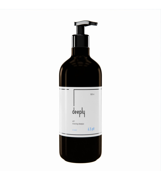 Deeply Soft Cleansing Shampoo - Шампунь для глибокого очищення, м'який 6.5 pH 1000 мл.