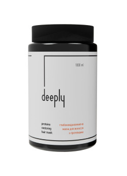 Deeply Protein Restoring Hair Mask- Глибоковідновлююча маска для волосся з протеїнами 1000 мл