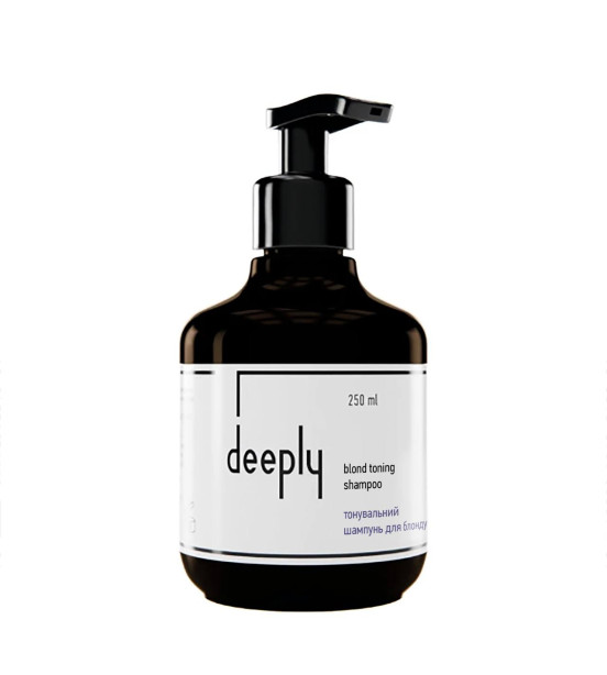 Deeply Blond Toning Shampoo- Тонувальний шампунь для блонду