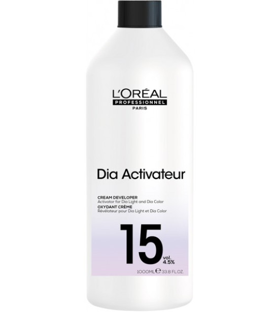 Активатор-проявник L'Oréal Professionnel Dia Activator 15 об'ємів (4.5%), 1000 мл Активатор-проявник L'Oréal Professionnel Dia Activator 15 об'ємів (4.5%), 1000 мл