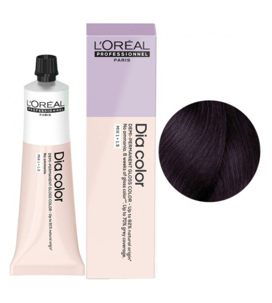 Фарба для волосся L'Oreal Professionnel Dia Color Demi-Permanent, відтінок 4.20, 60 мл