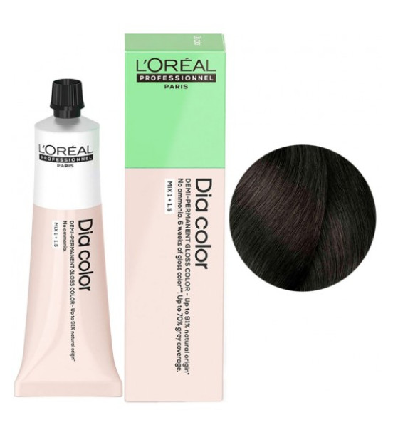 Фарба для волосся L'Oreal Professionnel Dia Color Demi-Permanent, відтінок 5.71, 60 мл Фарба для волосся L'Oreal Professionnel Dia Color Demi-Permanent, відтінок 5.71, 60 мл