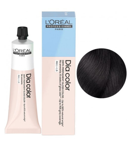 Фарба для волосся L'Oreal Professionnel Dia Color Demi-Permanent, відтінок 6.12, 60 мл Фарба для волосся L'Oreal Professionnel Dia Color Demi-Permanent, відтінок 6.12, 60 мл
