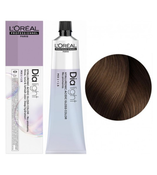 Фарба для волосся L'Oreal Professionnel Dia Light, відтінок 6.28, 60 мл Фарба для волосся L'Oreal Professionnel Dia Light, відтінок 6.28, 60 мл