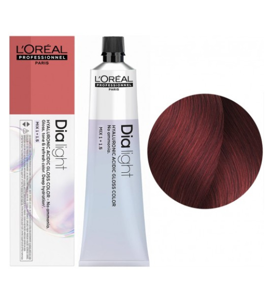 Фарба для волосся L'Oreal Professionnel Dia Light, відтінок 6.66, 60 мл Фарба для волосся L'Oreal Professionnel Dia Light, відтінок 6.66, 60 мл