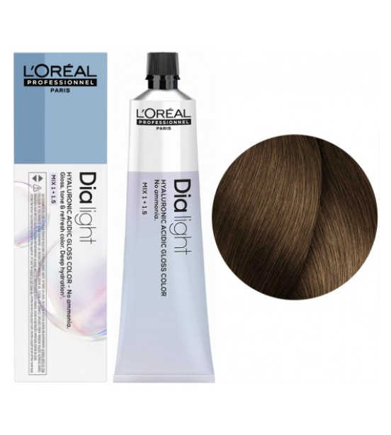 Фарба для волосся L'Oreal Professionnel Dia Light, відтінок 7.18, 60 мл Фарба для волосся L'Oreal Professionnel Dia Light, відтінок 7.18, 60 мл