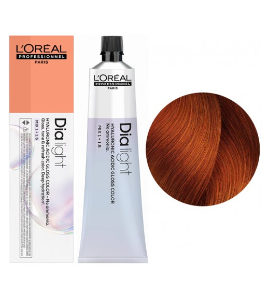 Фарба для волосся L'Oreal Professionnel Dia Light, відтінок 7.40, 60 мл Фарба для волосся L'Oreal Professionnel Dia Light, відтінок 7.40, 60 мл