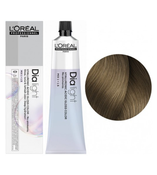 Фарба для волосся L'Oreal Professionnel Dia Light, відтінок 8, 60 мл Фарба для волосся L'Oreal Professionnel Dia Light, відтінок 8, 60 мл