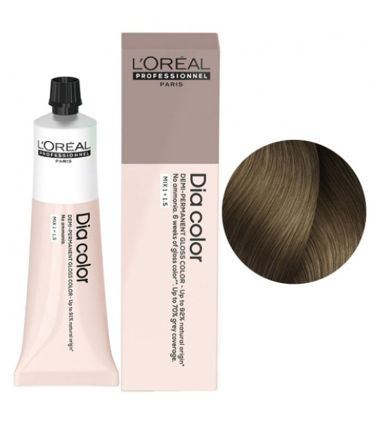 Фарба для волосся L'Oreal Professionnel Dia Color Demi-Permanent, відтінок 8.13, 60 мл Фарба для волосся L'Oreal Professionnel Dia Color Demi-Permanent, відтінок 8.13, 60 мл