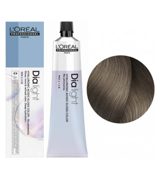 Фарба для волосся L'Oreal Professionnel Dia Light, відтінок 8.18, 60 мл Фарба для волосся L'Oreal Professionnel Dia Light, відтінок 8.18, 60 мл