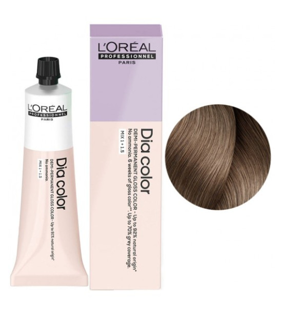 Фарба для волосся L'Oreal Professionnel Dia Color Demi-Permanent, відтінок 8.2, 60 мл Фарба для волосся L'Oreal Professionnel Dia Color Demi-Permanent, відтінок 8.2, 60 мл