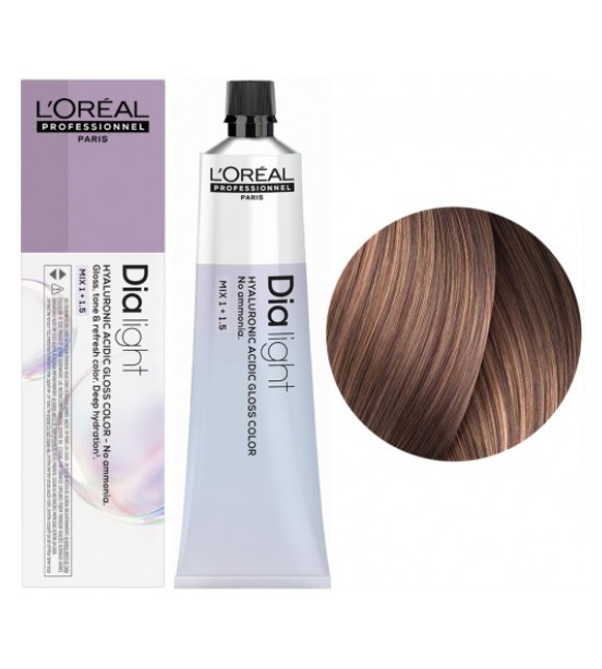 Фарба для волосся L'Oreal Professionnel Dia Light, відтінок 8.21, 60 мл Фарба для волосся L'Oreal Professionnel Dia Light, відтінок 8.21, 60 мл