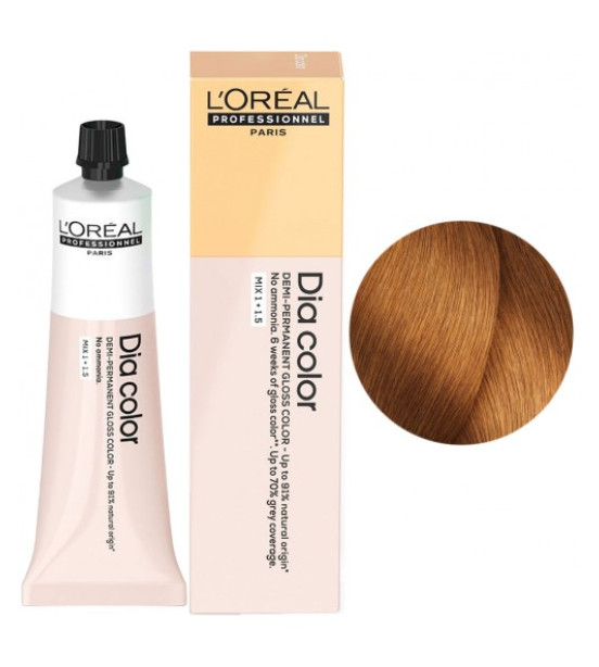 Фарба для волосся L'Oreal Professionnel Dia Color Demi-Permanent, відтінок 8.34, 60 мл Фарба для волосся L'Oreal Professionnel Dia Color Demi-Permanent, відтінок 8.34, 60 мл