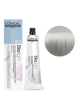 Фарба для волосся L'Oreal Professionnel Dia Light, відтінок 9.11, 60 мл Фарба для волосся L'Oreal Professionnel Dia Light, відтінок 9.11, 60 мл