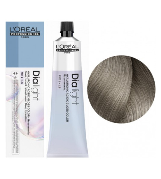 Фарба для волосся L'Oreal Professionnel Dia Light, відтінок 9.18, 60 мл Фарба для волосся L'Oreal Professionnel Dia Light, відтінок 9.18, 60 мл