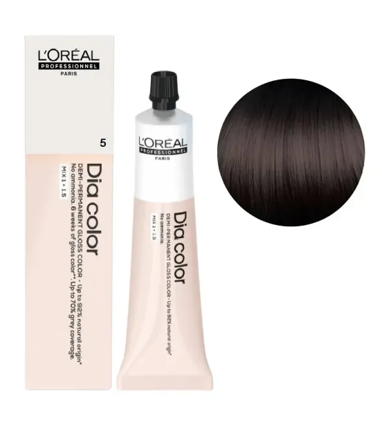 Фарба для волосся L'Oreal Professionnel Dia Color Demi-Permanent, відтінок 5, 60 мл