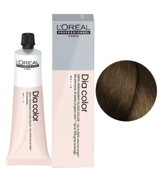 Фарба для волосся L'Oreal Professionnel Dia Color Demi-Permanent, відтінок 7, 60 мл Фарба для волосся L'Oreal Professionnel Dia Color Demi-Permanent, відтінок 7, 60 мл