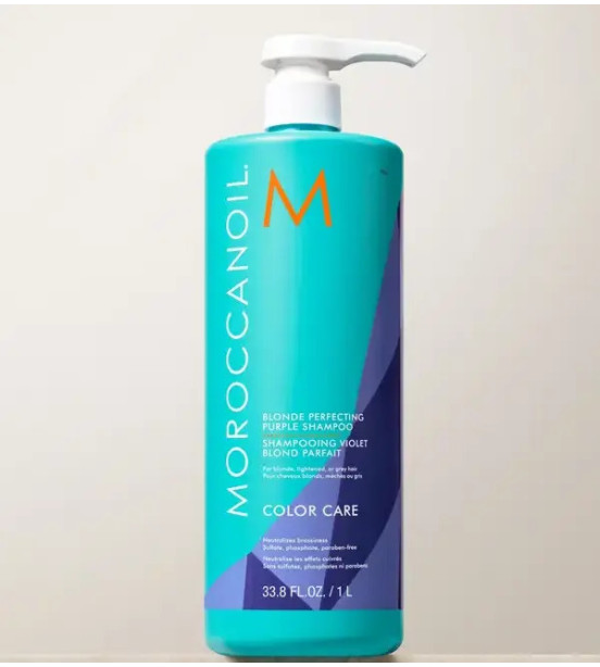 Moroccanoil Blonde Perfecting Purple Shampoo 1000 ml- Тонізуючий Шампунь із Фіолетовим Пігментом 1000 мл Moroccanoil Blonde Perfecting Purple Shampoo 1000 ml- Тонізуючий Шампунь із Фіолетовим Пігментом 1000 мл