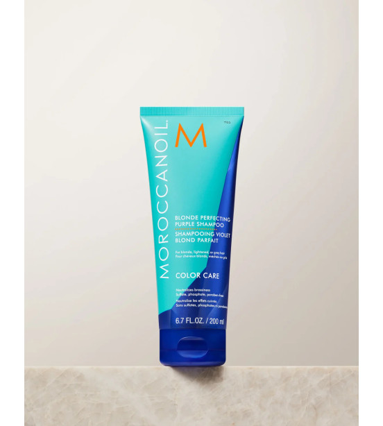 Тонізуючий Шампунь із Фіолетовим Пігментом Moroccanoil Blonde Perfecting Purple Shampoo 200 ml