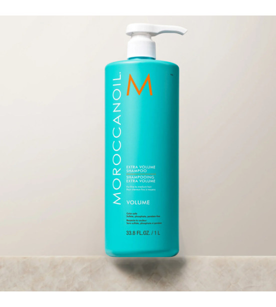 М’який шампунь для надання об’єму MoroccanOil Extra Volume Shampoo 1000 ml М’який шампунь для надання об’єму MoroccanOil Extra Volume Shampoo 1000 ml