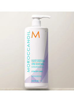 Moroccanoil Blonde Perfecting Purple Conditioner 1000 ml- Тонізуючий кондиціонер із Фіолетовим Пігментом 1000 мл Moroccanoil Blonde Perfecting Purple Conditioner 1000 ml- Тонізуючий кондиціонер із Фіолетовим Пігментом 1000 мл