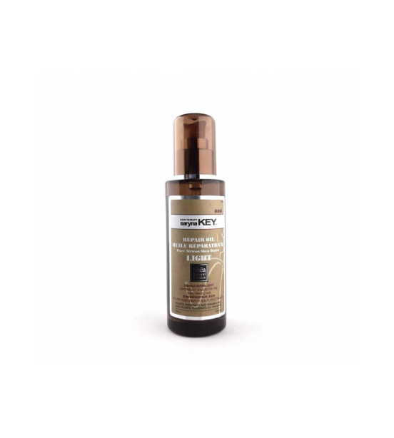 Відновлювальне масло ши, полегшена формула Saryna Key Damage Repair Oil Pure African Shea Butter Light, 105 мл